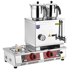 Remta N11 30 Model Çay Ocağı, Doğalgazlı, 2 Demlikli, 24 Litre Kapasiteli