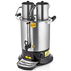Remta PT14 Platin Çay Makinesi, Elektrikli, 2 Demlikli, 17 lt