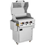 Remta R134 Bahçe Tipi Barbekü, Döküm, LPG'li, 53x100x109,5 cm - Görsel 1