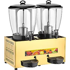 Remta ST29 Gold Çiftli Şerbet ve ayran Soğutma Makinesi, Karıştırıcılı, 20+20 Litre Kapasiteli