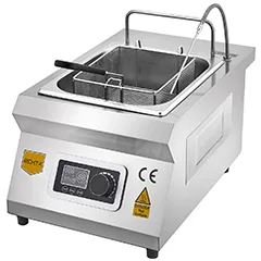 Remta WZ-TZ035 İndüksiyonlu Fritöz, 10 Litre Kapasiteli, 32x51,3x25 cm Sepet Ölçülü