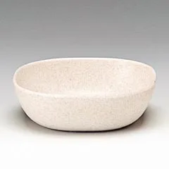 Zicco Renkli Bambu Çerezlik, Yuvarlak, 9,5x9,5 cm, Beyaz