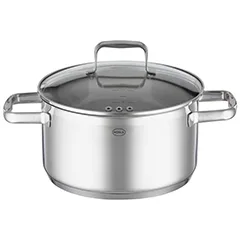 Rösle Charm Derin Tencere, Paslanmaz Çelik, 24 cm