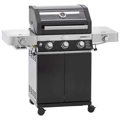 Rösle Videro G3-S Vario Gazlı Barbekü İstasyonu - Siyah