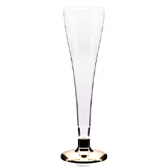 Rubikap DC.120 Tek Kullanımlık Şampanya Bardağı, 120 ml, Altın