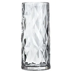 Rubikap EX.PH400 Exclusive Prizma Kokteyl Bardağı, Polikarbon, 400 ml, Füme