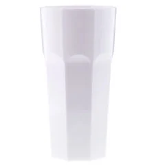 Rubikap PM.360 Premium Bardak, Polikarbon, 360 ml, Beyaz