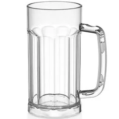 Rubikap PM.B34 Premium Bira Bardağı, Polikarbon, 340 ml