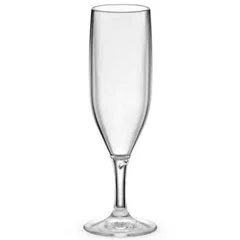 Rubikap PM.C18 Premium Şampanya Bardağı, Polikarbon, 180 ml