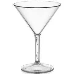 Rubikap PM.M28 Premium Martini Bardağı, Polikarbon, 280 ml