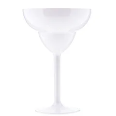 Rubikap PM.M30 Premium Margarita Bardağı, Polikarbon, 350 ml, Beyaz