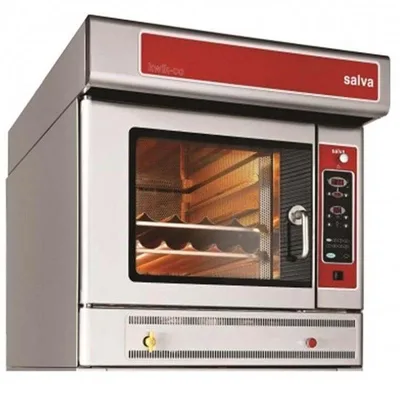 Salva Kwik Co Serisi KX5G H Patiseri Fırını, 40x60 cm 5 Tepsi Kapasiteli, KS 90 Kontrol Paneli