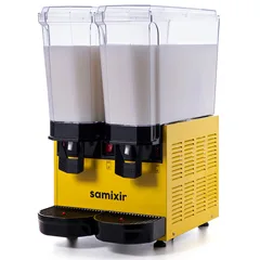 Samixir 40.MMY Klasik Twin Soğuk İçecek Dispenseri, 20+20 Lt, Çift Karıştırıcılı, Sarı