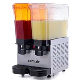 Samixir 40.SSI Klasik Twin Soğuk İçecek Dispenseri, 20+20 Lt, Çift Fıskiyeli, Inox - Görsel 1