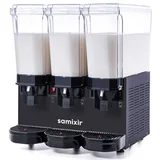 Samixir 60.MMMB Klasik Triple Soğuk İçecek Dispenseri, 20+20+20 lt, 3 Karıştırıcılı, Siyah - Görsel 1