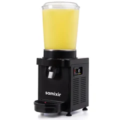 Samixir M10 Panoramik Soğuk İçecek Dispenseri, 10 Lt, Karıştırıcılı, Siyah