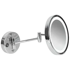 Senox BNA 028 Mafsallı Makyaj Aynası, Led Işıklı