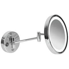 Senox BNA 028 Mafsallı Makyaj Aynası, Led Işıklı