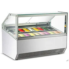 Senox DT-12 12 Gözlü Dondurma Reyonu, 120x109,5x135 cm