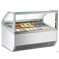 Senox DT-12 12 Gözlü Dondurma Reyonu, 120x109,5x135 cm
