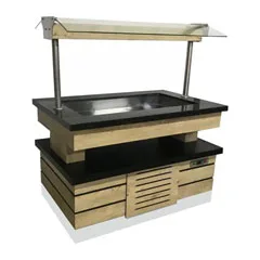 Senox Granit Kaplama Soğutuculu Salad Bar