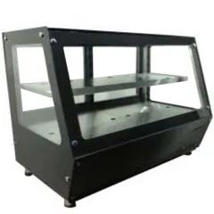Senox SET E 90C Set Üstü Sıcak Pasta Teşhir Dolabı Eğik Cam, 90x60x70 cm