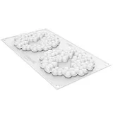 Silikomart Flora 80 Çiçek Silikon Kek Kalıbı, 14 cm - Görsel 1