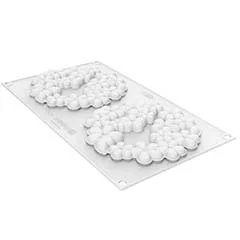 Silikomart Flora 80 Çiçek Silikon Kek Kalıbı, 14 cm