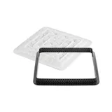 Silikomart Kabarcık Desenli Tart Kalıbı – 175×175 mm - Görsel 1