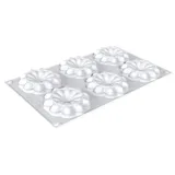 Silikomart Kıt 3D Tarte Rıng Bloom Silikon Kalıp, 80 mm - Görsel 1