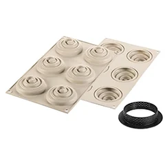 Silikomart Kit Mini Tarte Twist Silikon Kalıp