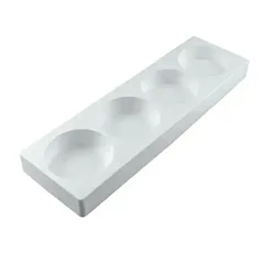 Silikomart Multiflex 90 Yuvarlak Silikon Kalıp, 4lü