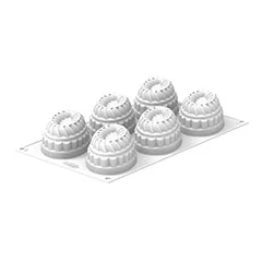 Silikomart Pleincoeur Oval Silikon Kalıp