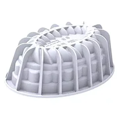 Silikomart Pleincoeur Oval Silikon Kalıp