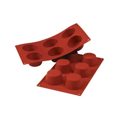 Silikomart Sf023 6 lı Muffins q69 Mm H 35 Mm