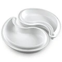 Silikomart Yin Yang 2500 Silikon Kalıp, 24,5x19,5 cm