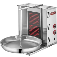 Silverinox 2 Radyanlı Döner Ocağı, Elektrikli