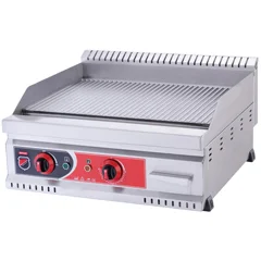 Silverinox 600 Seri Izgara, Düz, Elektrikli, 80x80 cm