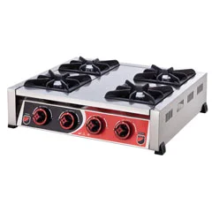 Silverinox Doğalgazlı Set Üstü Ocak, Dörtlü