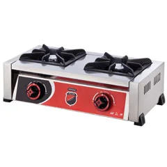 Silverinox Doğalgazlı Set Üstü Ocak, İkili
