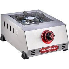 Silverinox Doğalgazlı Set Üstü Ocak, Tekli