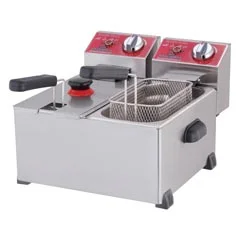 Silverinox Elektrikli Fritöz, 3+3 Litre