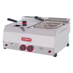 Silverinox Gazlı Fritöz, 8+8 Litre