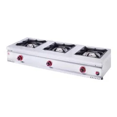 Silverinox Set Üstü Midi Ocak, 3 Gözlü, LPG'li