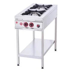 Silverinox Taban Raflı Midi Ocak Gözlü Dikey Doğalgazlı