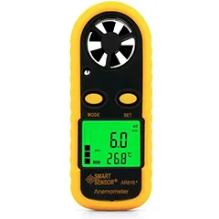 Smart Sensor AR 816 Rüzgar Hızı ve Sıcaklık Ölçer, Anemometre