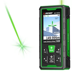 Sndway SW-150GQ Kameralı Lazermetre, Yeşil Lazerli, 150 Metre, Şarjlı ve IP68 Korumalı