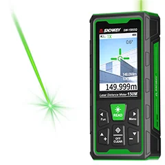 Sndway SW-150GQ Kameralı Lazermetre, Yeşil Lazerli, 150 Metre, Şarjlı ve IP68 Korumalı