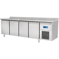 Öztiryakiler 4 Inox Kapılı Yatay Tip Buzdolabı, Tag 470 Nmv Model