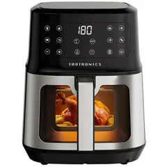 Taotronics Camlı AirFryer, 8 İşlevli, 5 Litre, TT AF011